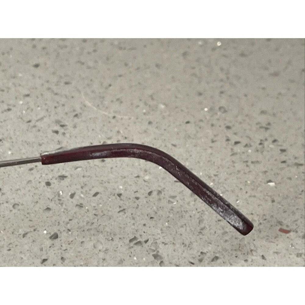 Covergirl Eyeglasses Frames ONLY CG303 47-18-130 red oval full rim Col 608